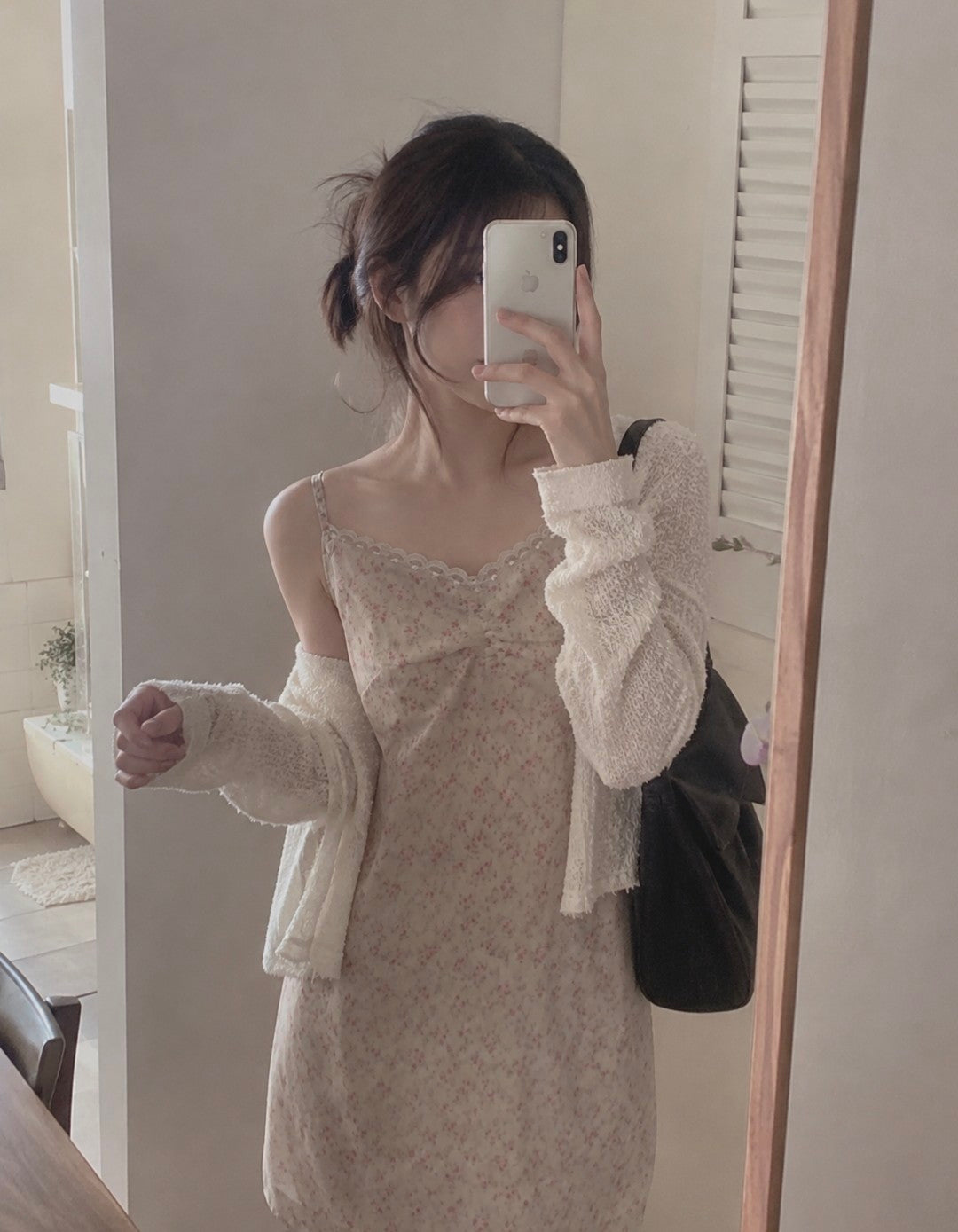 〔預購〕♡延南花期・蕾絲碎花洋裝♡