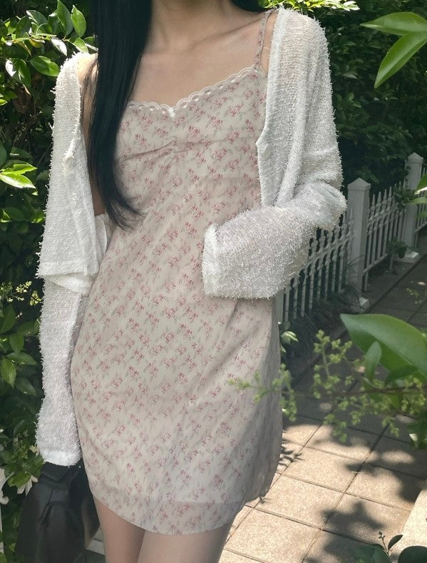 〔預購〕♡延南花期・蕾絲碎花洋裝♡