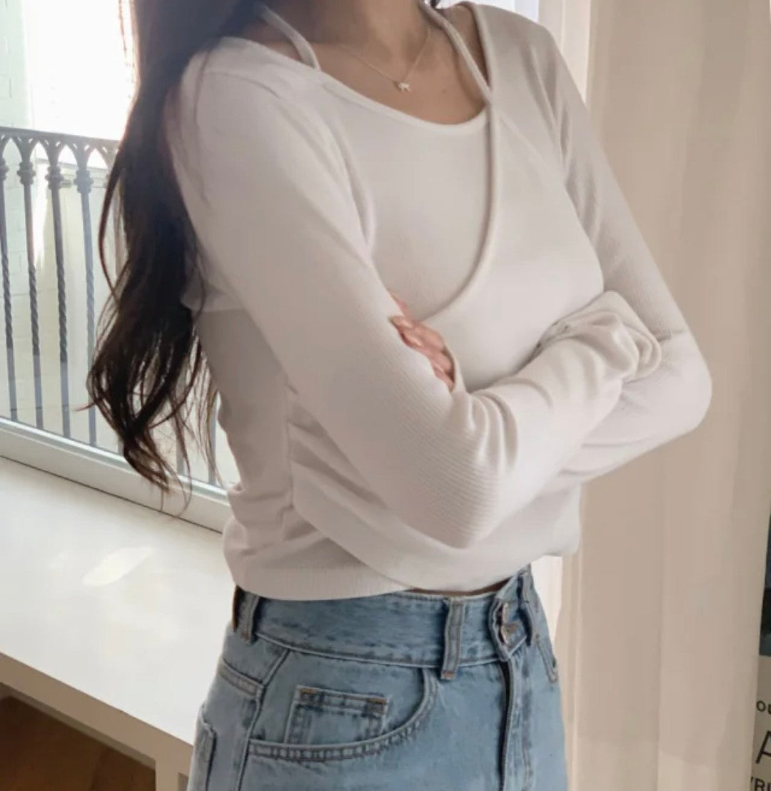 〔預購〕♡首爾日記繞頸上衣♡闆娘pick